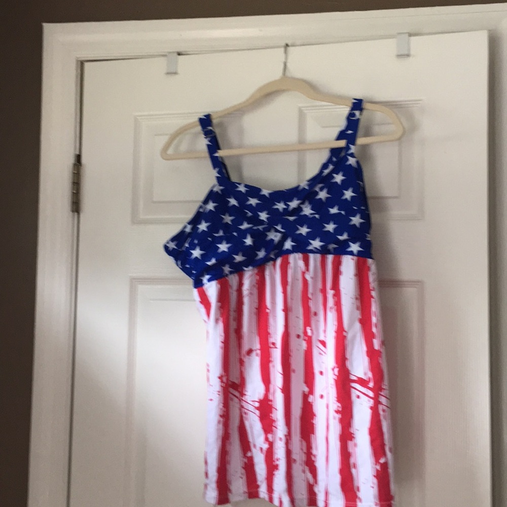 Star spangled tankini